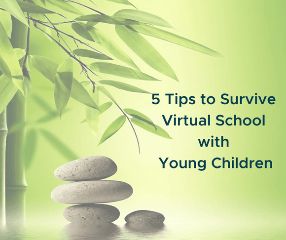 5 Tips to Survive Virtual School with Young Children