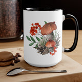Mushroom Mug, Cottagecore Mug, Forrestcore Mug, Fairycore Mug, Retro Mushroom Mug