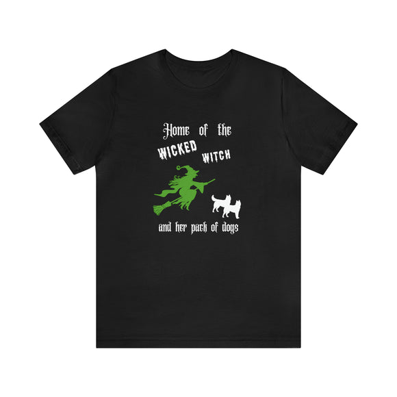 Wicked Witch and Her Dogs Shirt, Witch Shirt, Halloween Shirt, Witchy Shirty, Cute Witch Shirt, Halloween Costume,