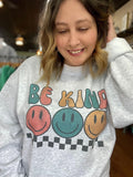Be Kind Smiley Sweatshirt