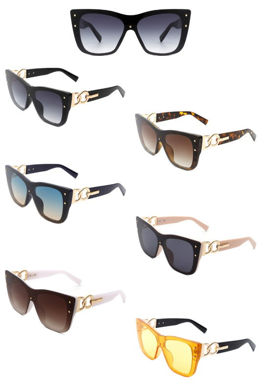 Retro Square Cat Eye Fashion Sunglasses