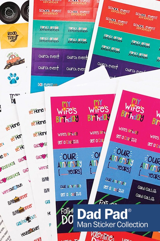 Planner Stickers with Honey-Do Man Tasks & Events