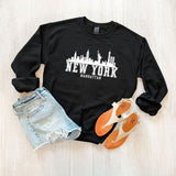 New York Manhattan Graphic Sweatshirt