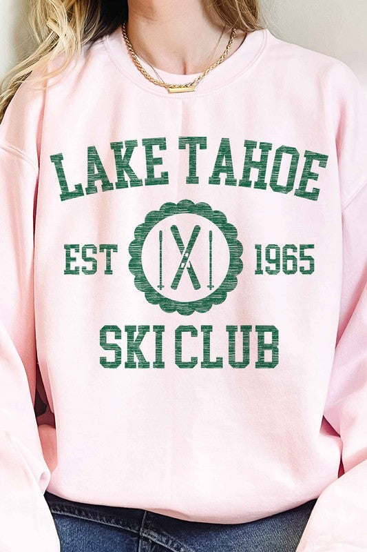 LAKE TAHOE SKI CLUB OVERSIZED SWEATSHIRT