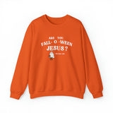 Fall O Ween Sweatshrit, Plus Size  Halloween Crewneck, Spooky Sweatshirt, Jesus Sweatshirt, Jesus Clothes, Christian Merch