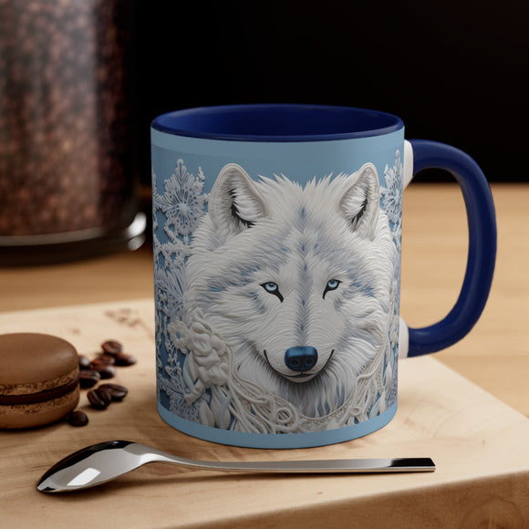 Wolf 3 D Mug, Wolf Mug,
