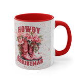 Western Christmas Mug,, Western Mug, Christmas Mug, Gift for Her, Secret Santa Gift,
