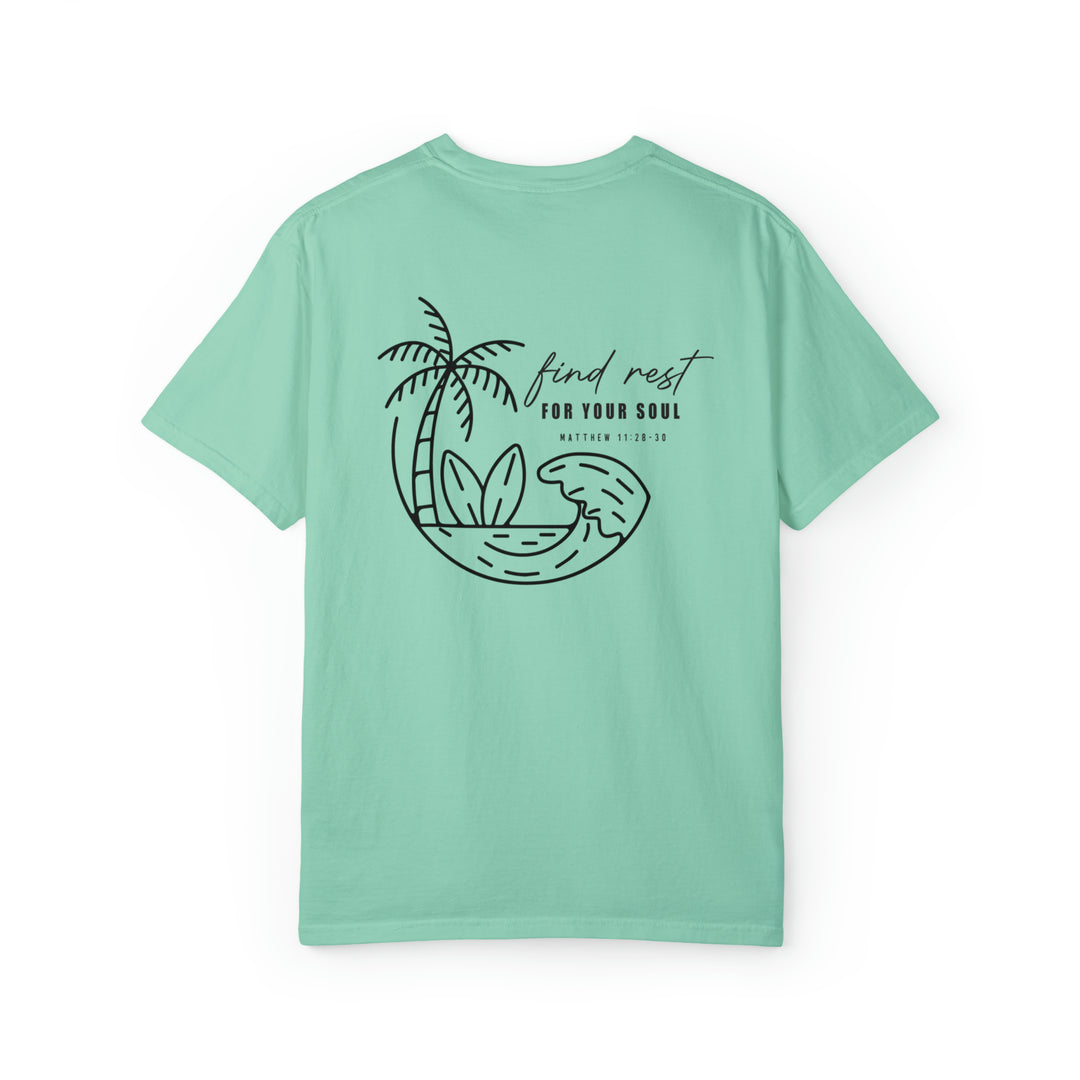 Find Rest for Your Soul Shirt, Christian Merch, Jesus Merch, Christian Shirt, Plus Size Christian, Comfort Colors