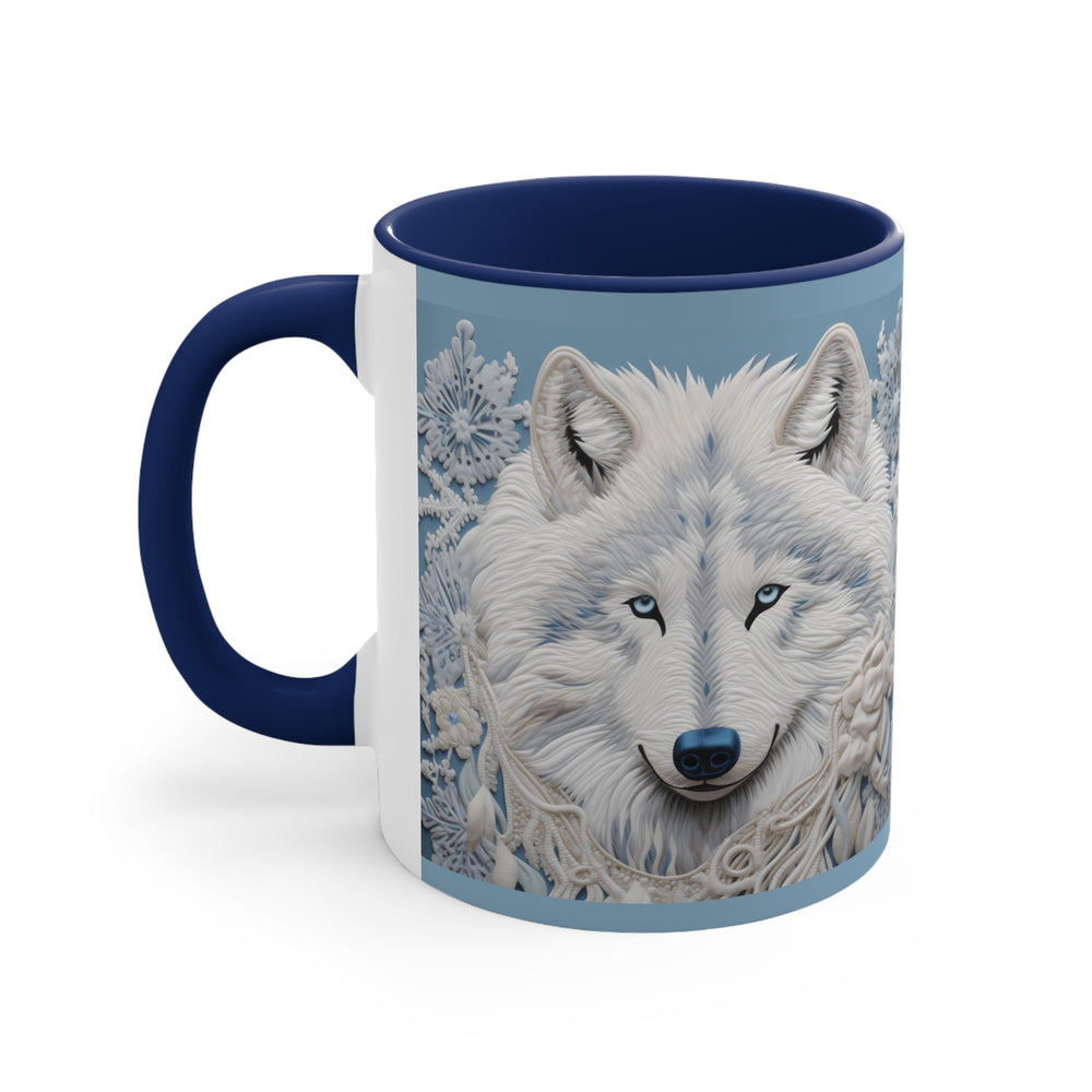Wolf 3 D Mug, Wolf Mug,