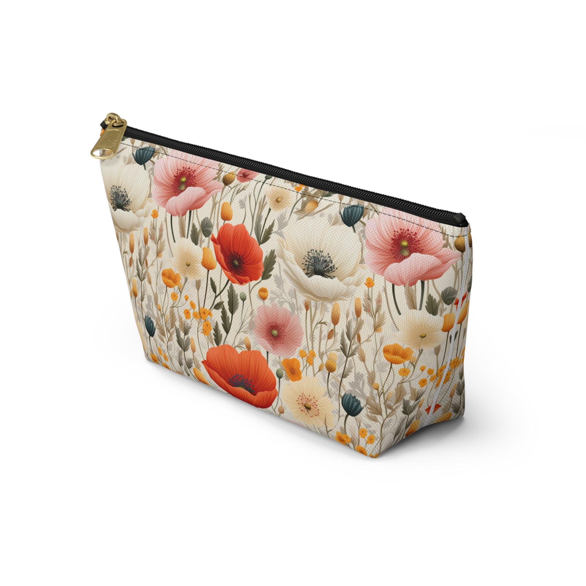 Poppy Love Pouch, Poppy Pouch, Floral Pouch, Cute Pouch, Floral