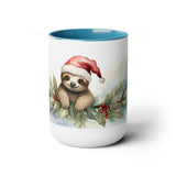Sloth Christmas Mug, Sloth Mug, Christmas Mug, Gifts under $20, Sloth Gift