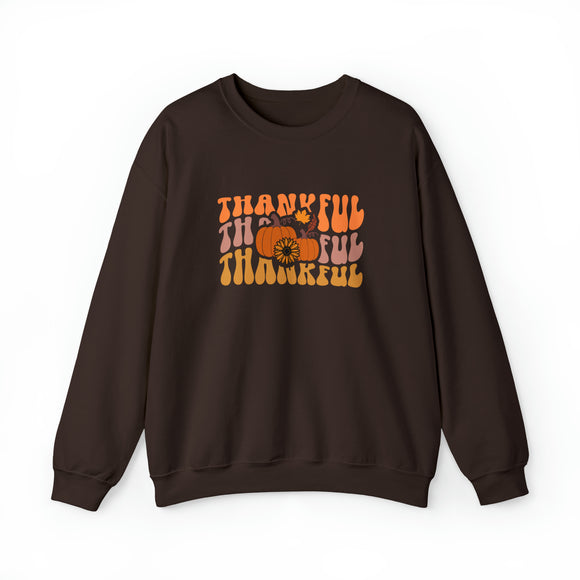 Thankful Thanksgiving Shirt, Fall Shirt, Thanksgiving Shirt, Christian Sweatshirt, THankful Shirt, Retro Fall Shirt