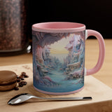 Mug, Coastal Scene Mug, Seascape Mug, 3D Seascape Mug, Seashore Mug, Unique Mug,
