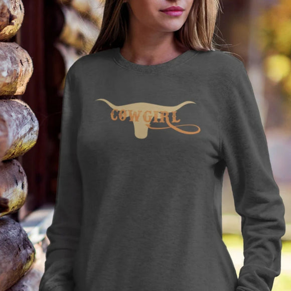 Sweatshirt, Cowgirl Shirt, Country Shirt, Cowboy Shirt, Western Shirt, Fall Apparel, Retro Country, Rodeo Sweatshirt, Country Western,