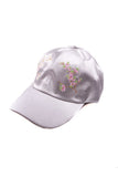 FLOWER SATIN CAP