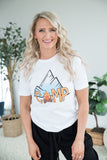 Camp by the Mountains Graphic Tee