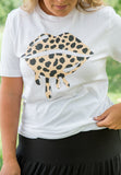 Leopard Lips Graphic Tee