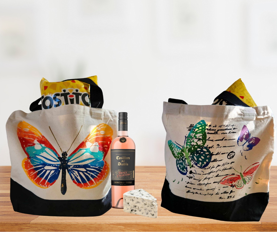 Butterfly Tote (Two Sided)