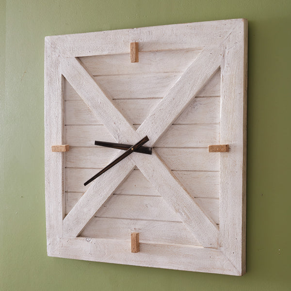 Barn Wood Clock