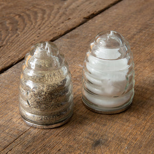 Bee Hive Salt and Pepper Shakers