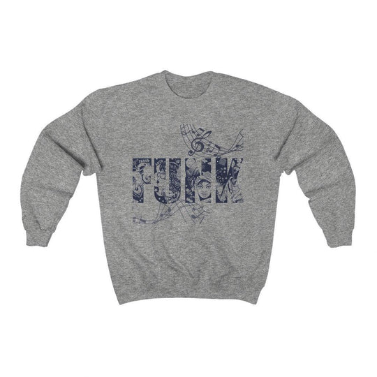 Crewneck Sweatshirt, Fall Apparel, Music Shirt, Jazz Shirt, Trendy Sweatshirt, Trendy Clothes, Mens Sweatshirt, - Santa Anna's Christmas Shop