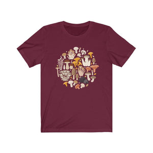 Mushroom Shirt, Cottagecore Shirt, Goblincore Shirt, Dark Academia Shirt, Mushroom Dark Academia, Light Academia, Dark Academia Clothing - Santa Anna's Christmas Shop