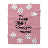 Daisy My Cozy Comfy Snuggle Blanket fleece and Sherpa - Santa Anna's Christmas Shop