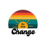 Be The Change Sticker - Santa Anna's Christmas Shop