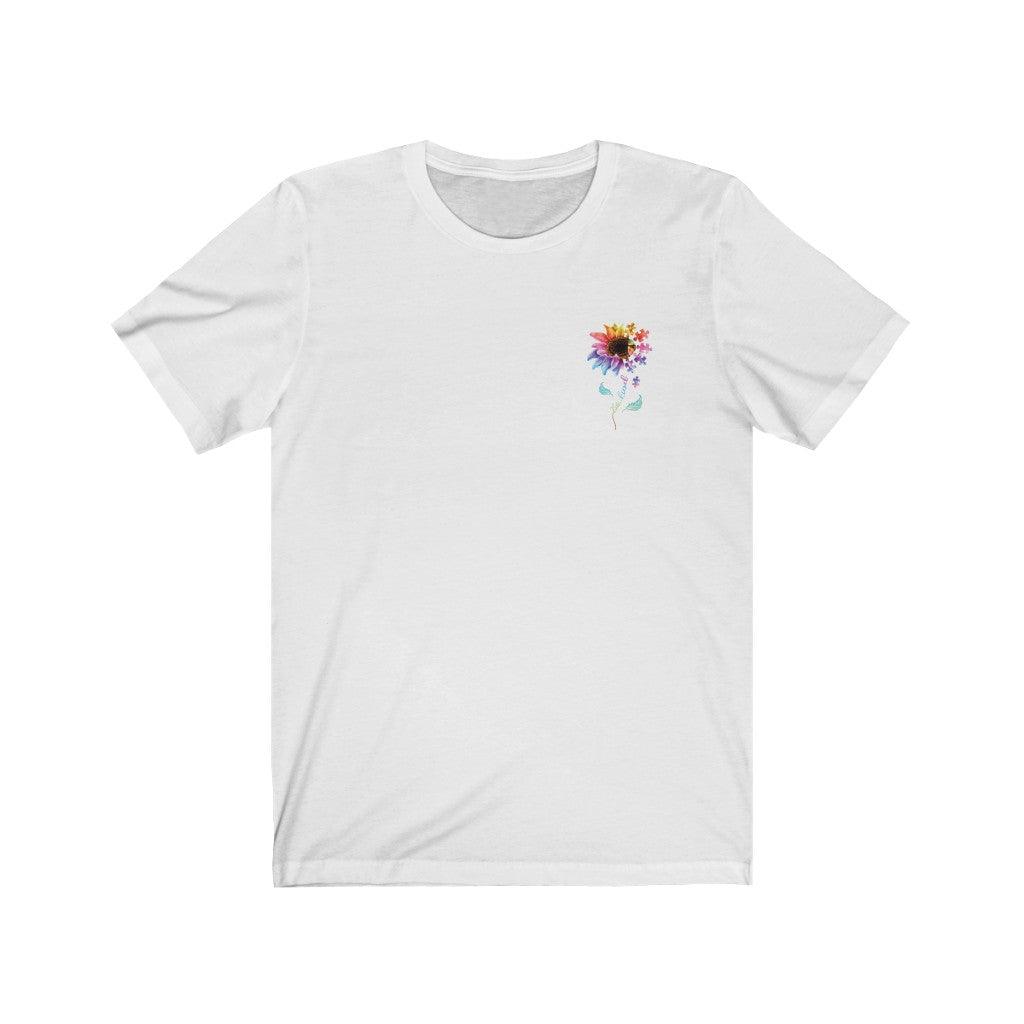 Be Kind Autism Flower Shirt - Santa Anna's Christmas Shop