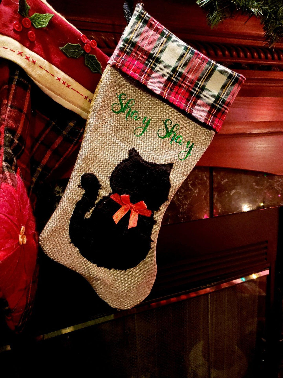 Cat/Dog Christmas stockings Personalize It - Santa Anna's Christmas Shop