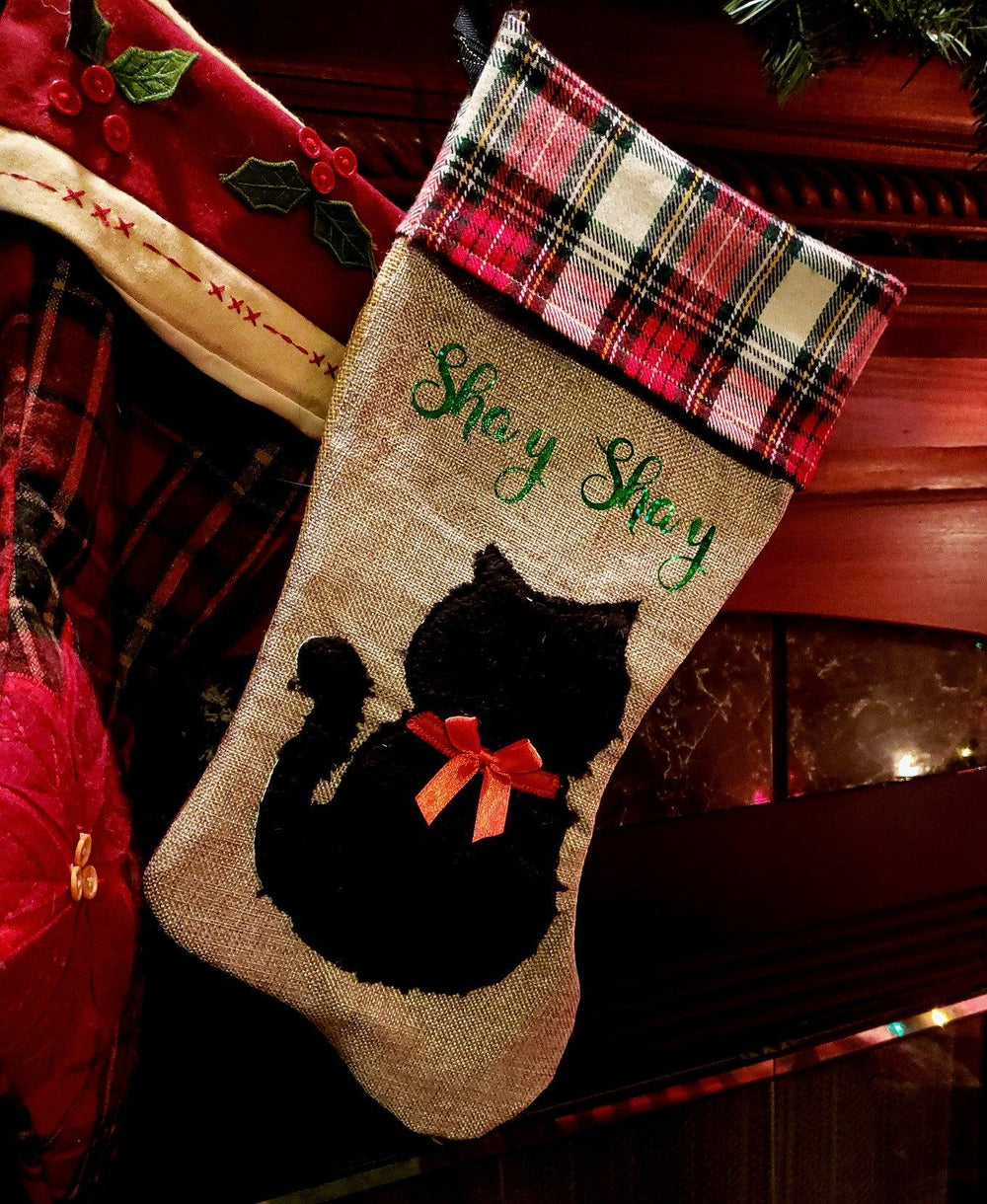 Cat/Dog Christmas stockings Personalize It - Santa Anna's Christmas Shop