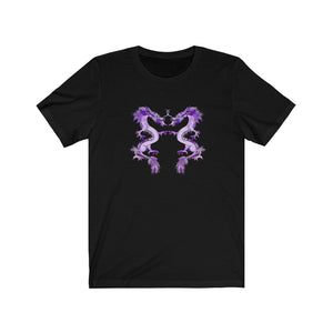 Dueling Purple Dragon Shirt, Dragon Shirt, Aesthetic Shirt, Dragon T-shirt, - Santa Anna's Christmas Shop