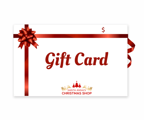 Santa Anna's Christmas Shop Gift Card-Santa Anna's Christmas Shop