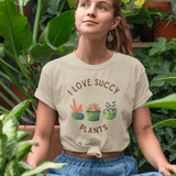 I Love Succy Plants Tee - Santa Anna's Christmas Shop